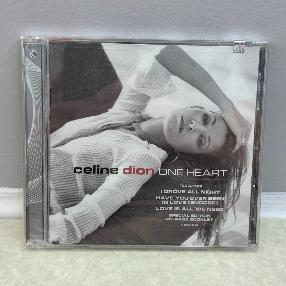 Celine Dion: One‎ Heart (CD 2003 Sony) Special Edition Rock Pop